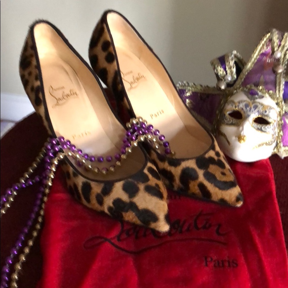 Christian Louboutin Leopard Heels